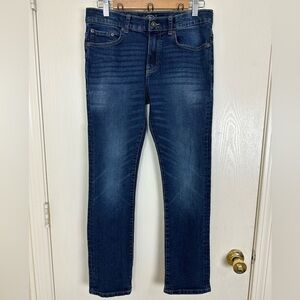 Lucky Brand Authentic Skinny Dark Wash Adjustable Waist Stretch Boys Size 16
